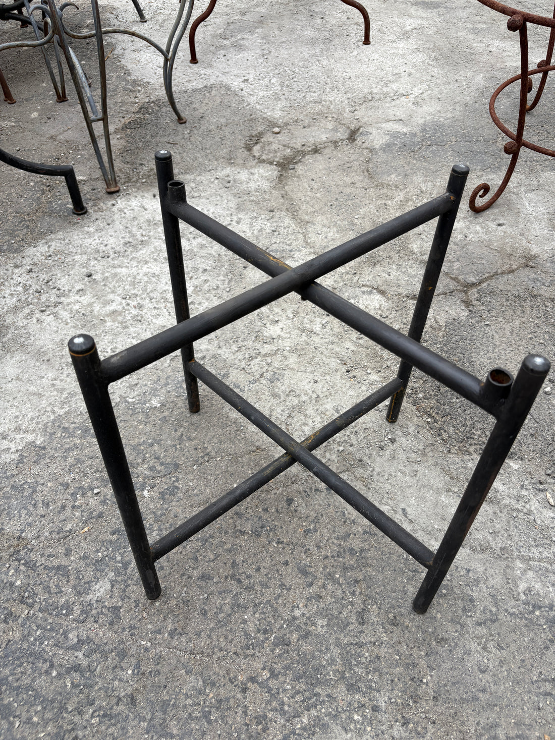 Wrought Iron Table Base 