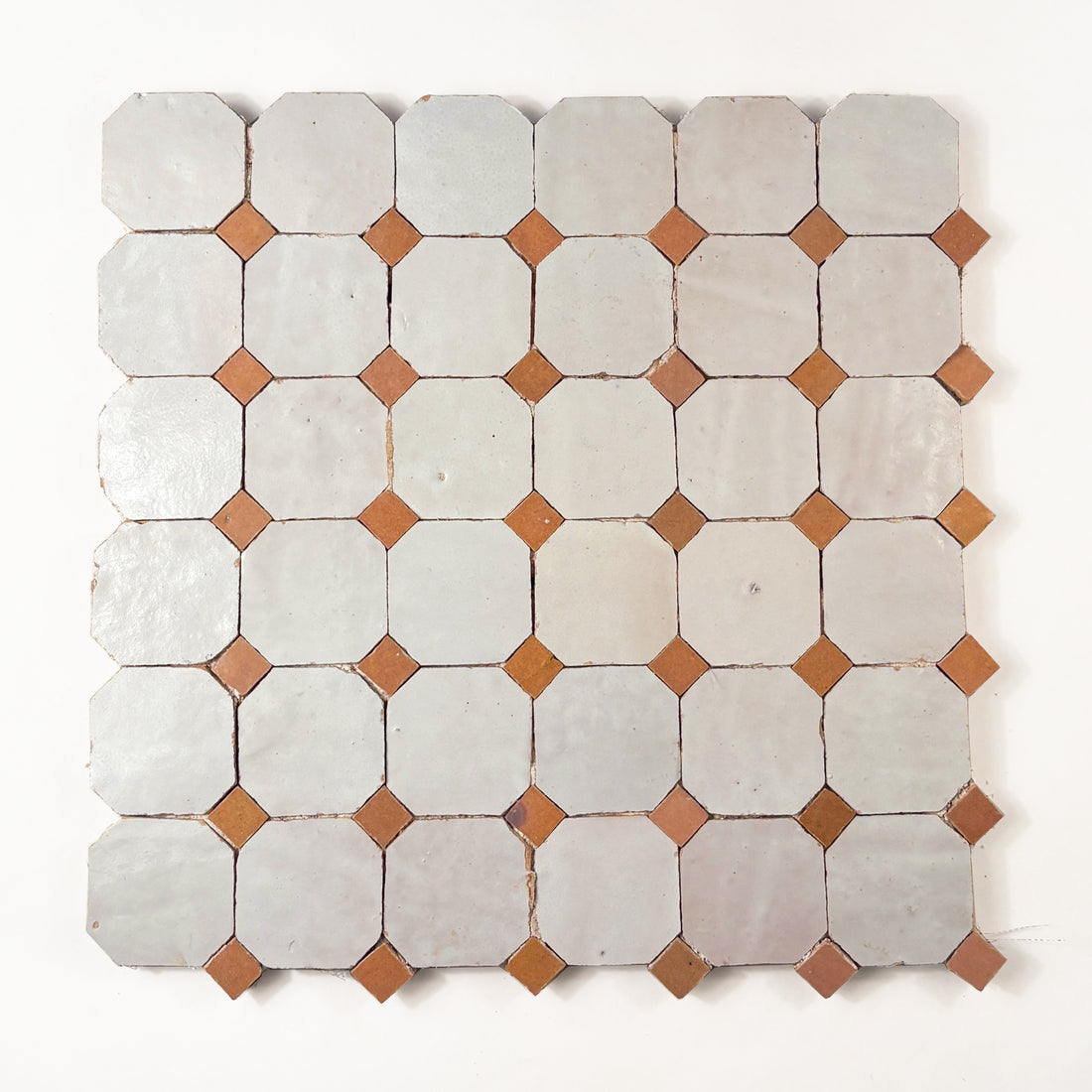 Kora Mosaic Blanc + Beige