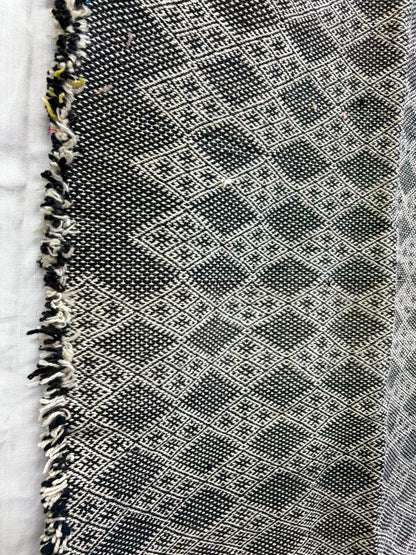 Vintage Moroccan Zanafi Kilim Rug