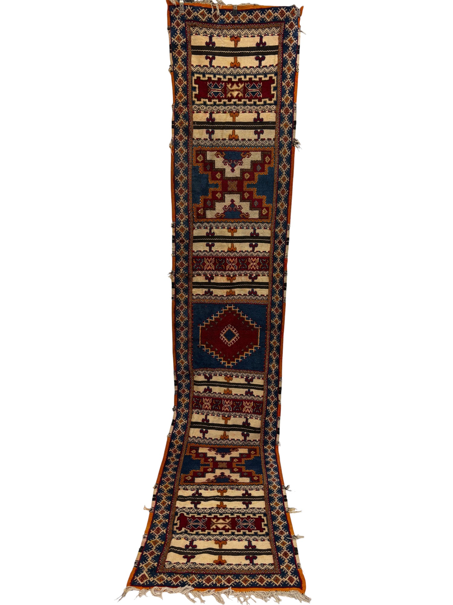 Moroccan Glaoui Runner Tribal Handwoven Wool