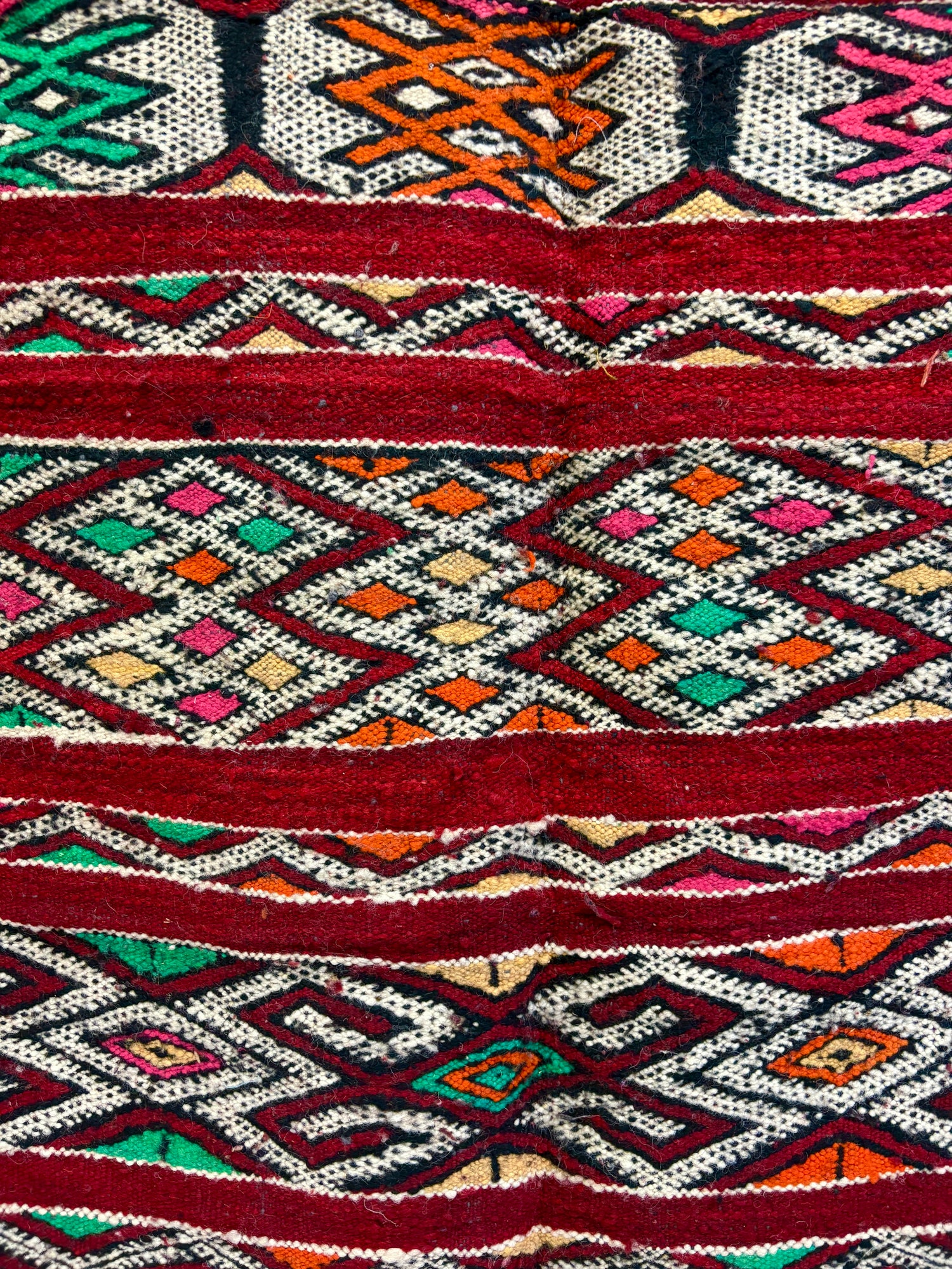 Zemmour Kilim Flatweave Wool Rug