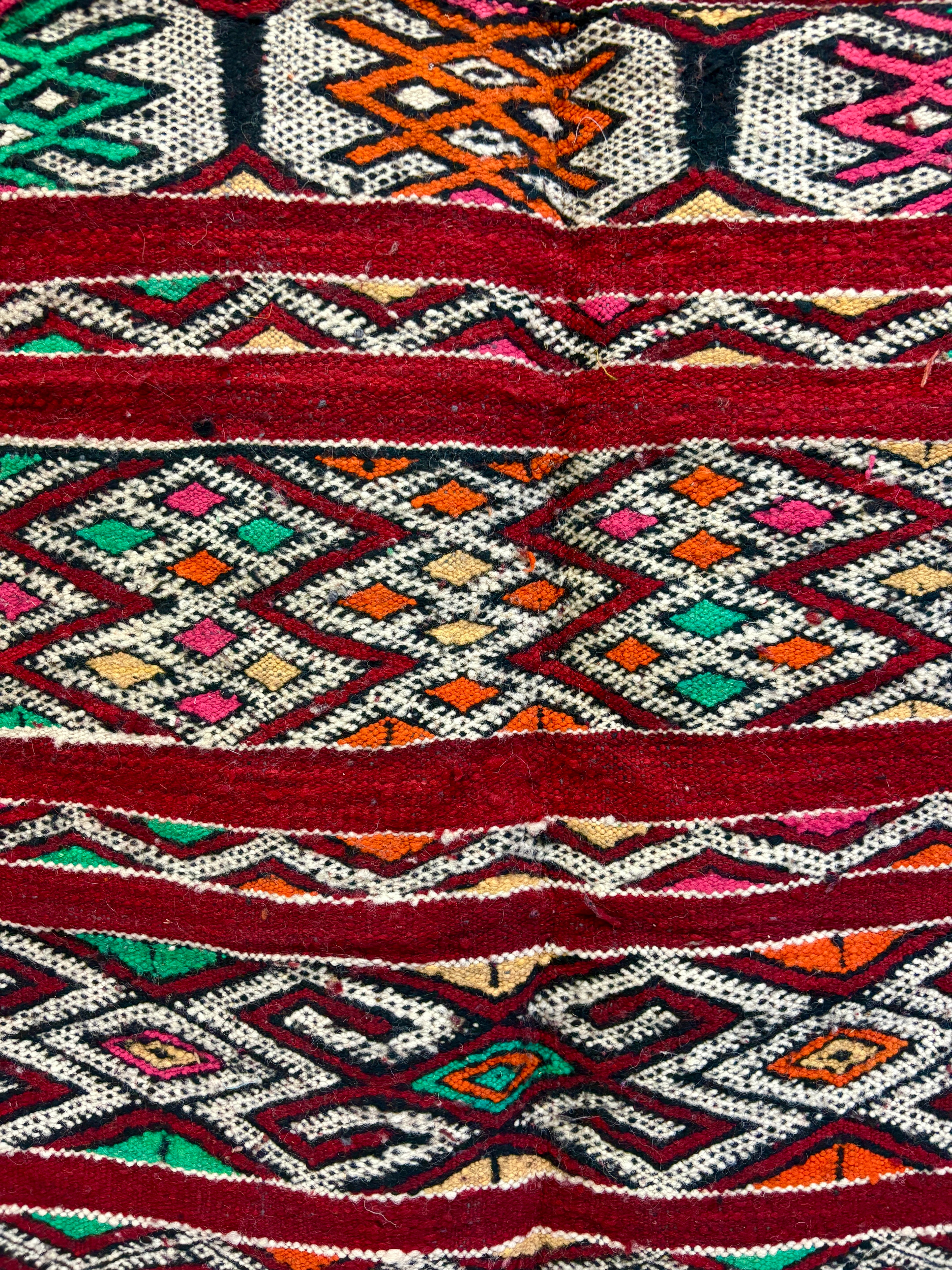 Zemmour Kilim Flatweave Wool Rug