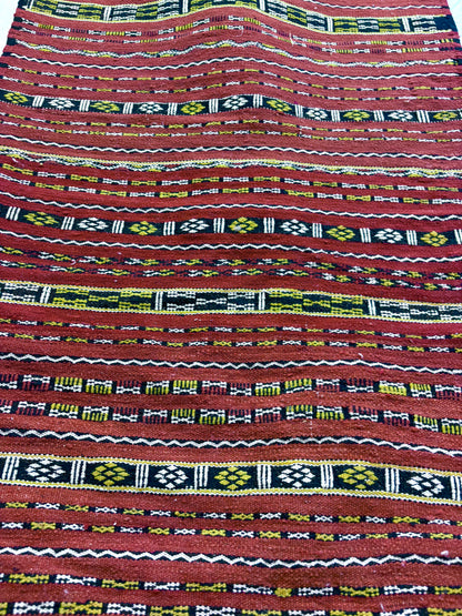 Vintage Moroccan Kilim Rug