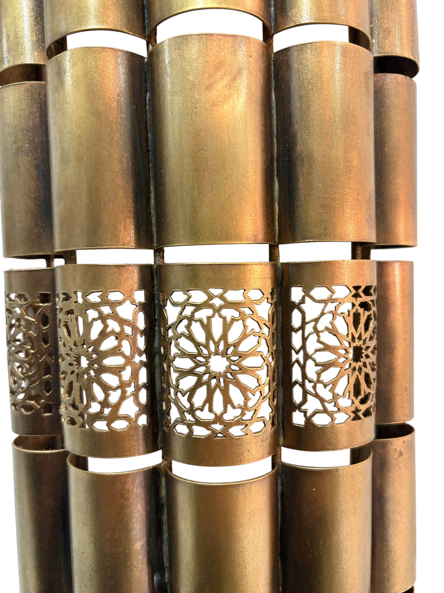 Artisanal Brass Curved Sconce