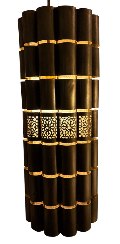 Artisanal Brass Curved Sconce