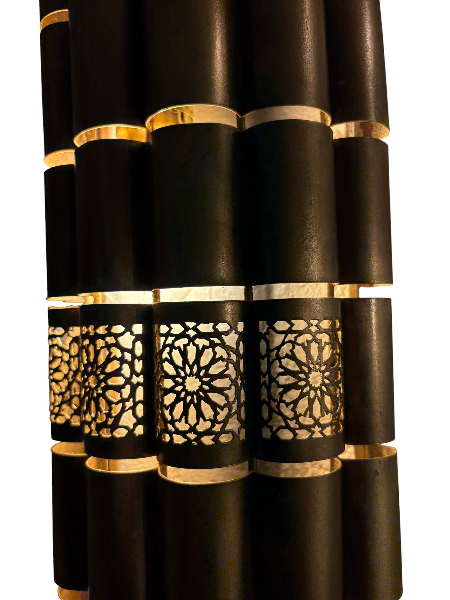 Artisanal Brass Curved Sconce