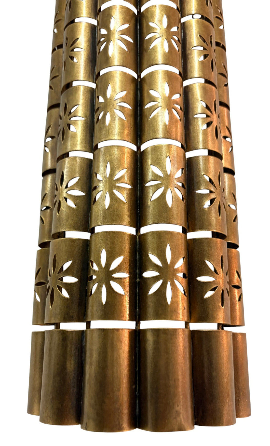 Artisanal Brass Curved Sconce Light Fixture