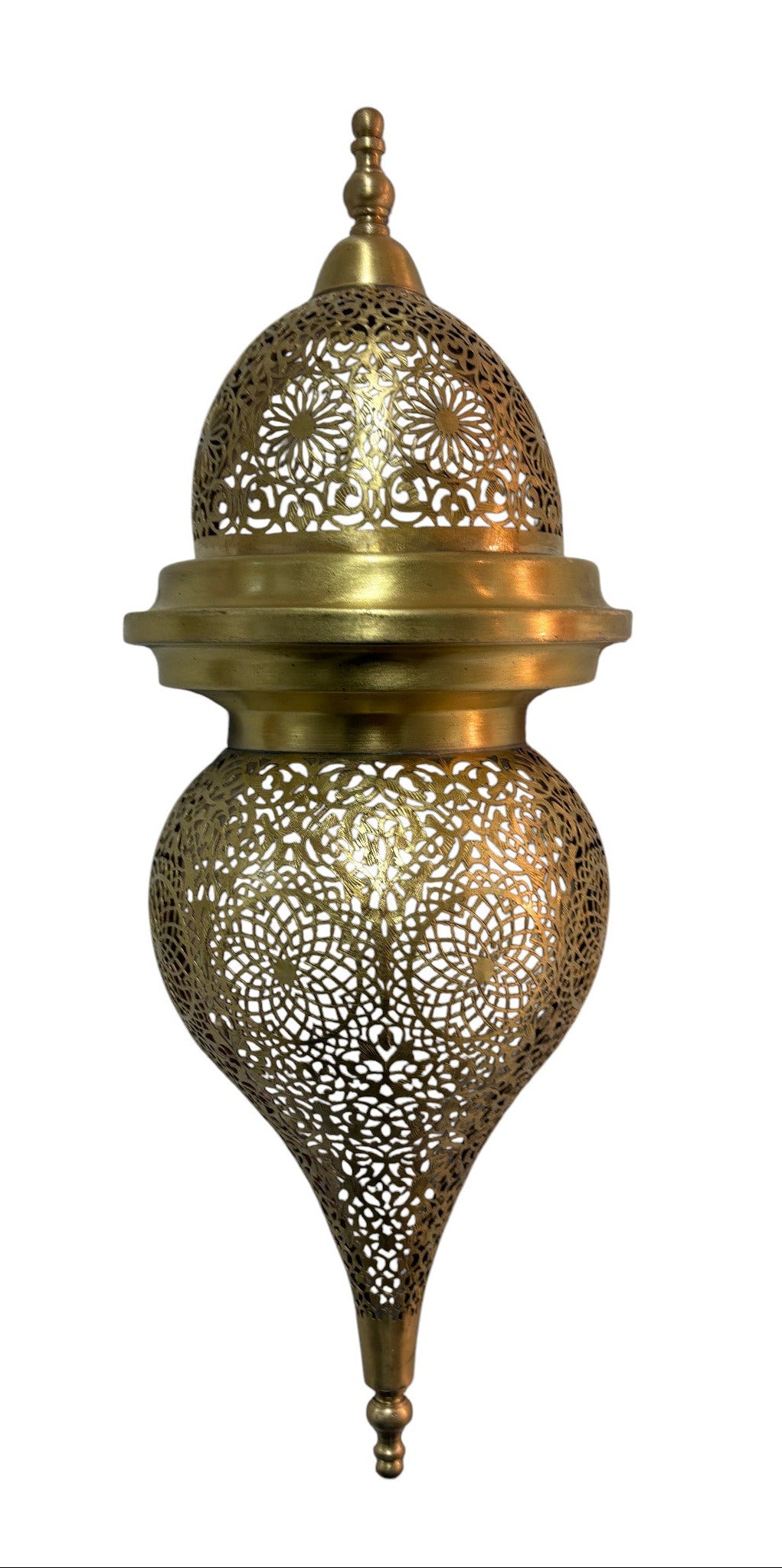 Arabesque Brass Sconce Light Fixture