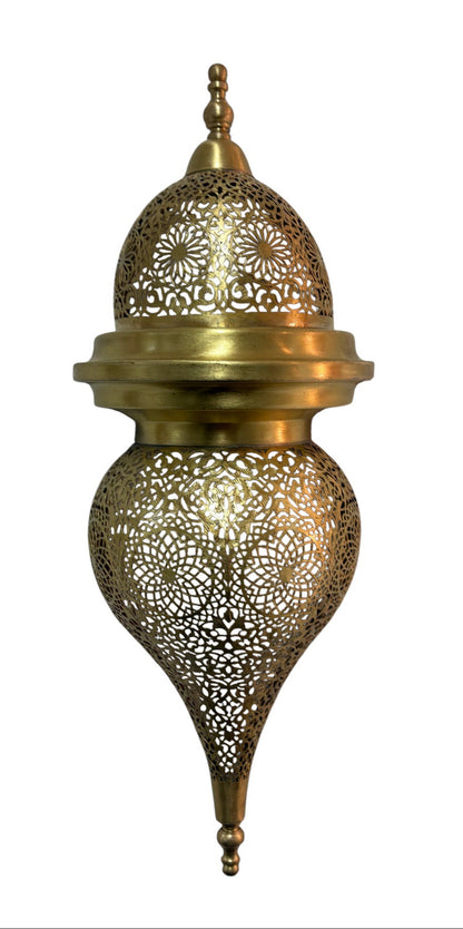 Arabesque Brass Sconce Light Fixture