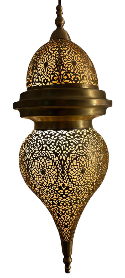 Arabesque Brass Sconce Light Fixture