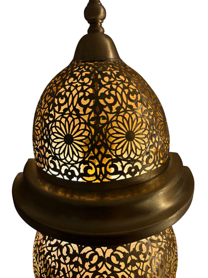 Arabesque Brass Sconce Light Fixture