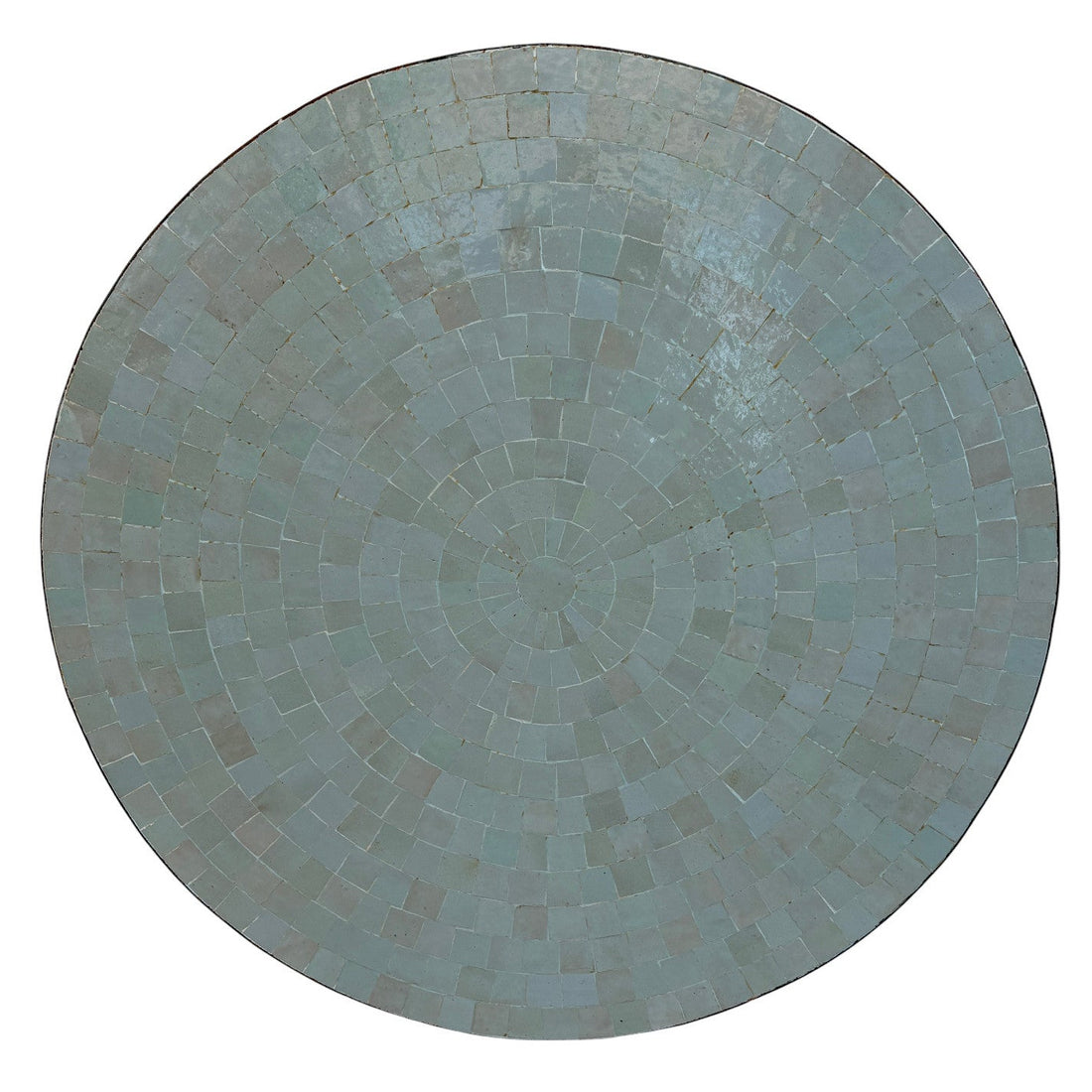 36" Celeste Round Mosaic Tile Table Top