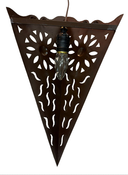 Arrowhead Wrought Iron Sconce