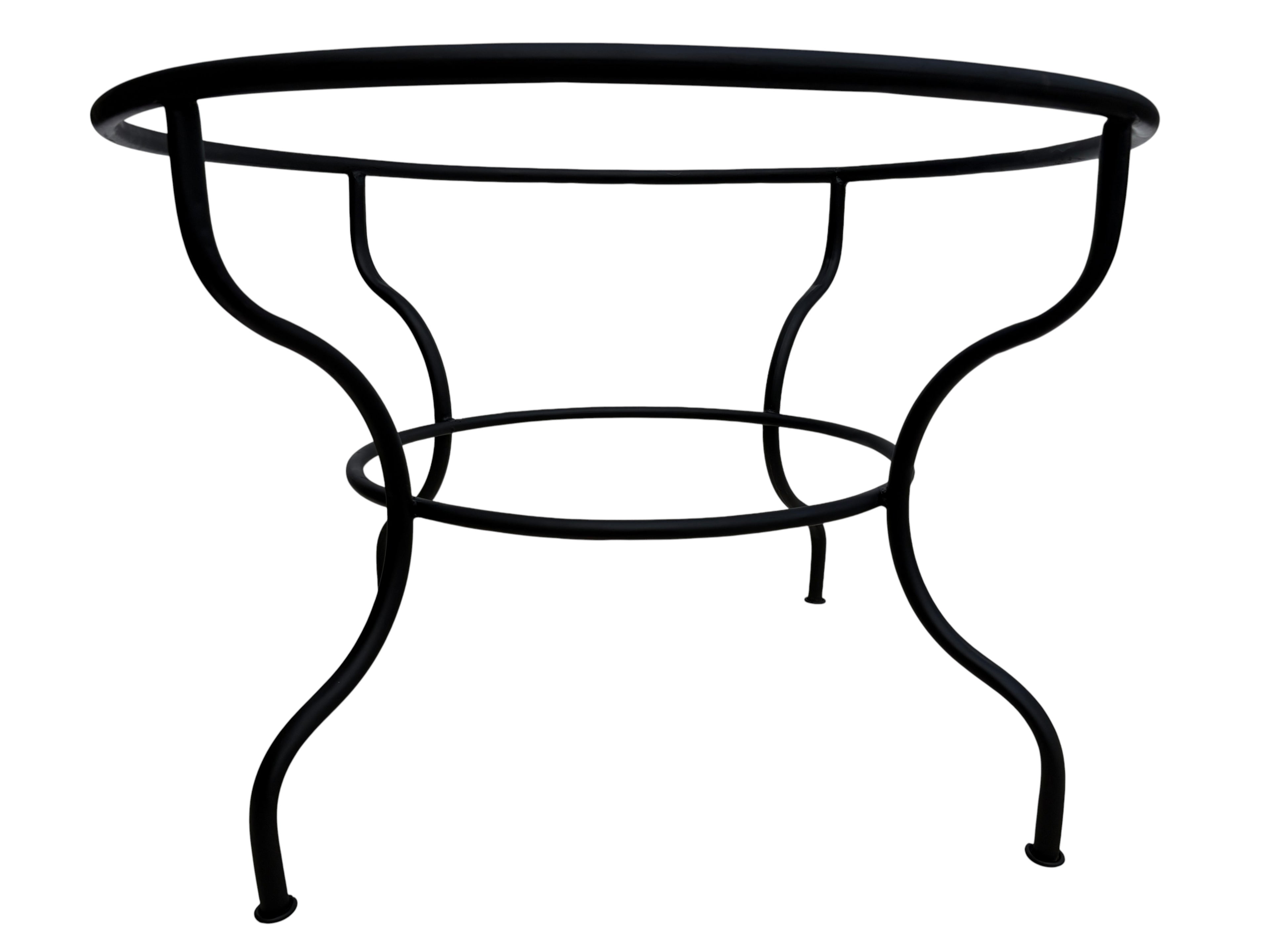 Wrought Iron Base for 48" Dining Table