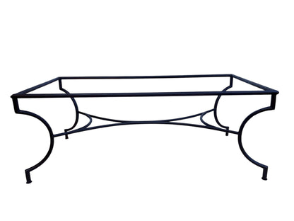 Wrought Iron Base for 40"x 80" Dining Tables
