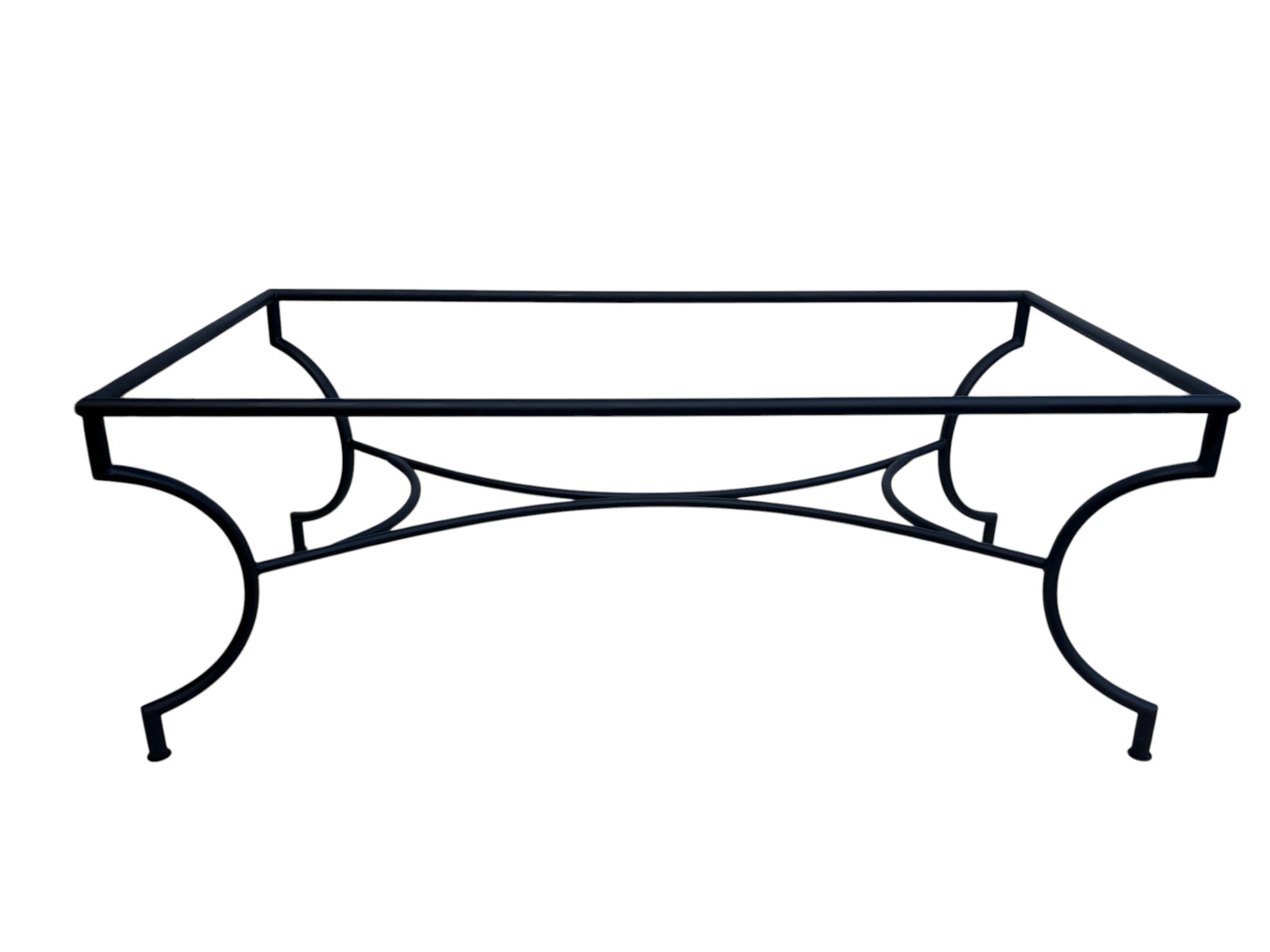 Wrought Iron Base for 40"x 80" Dining Tables