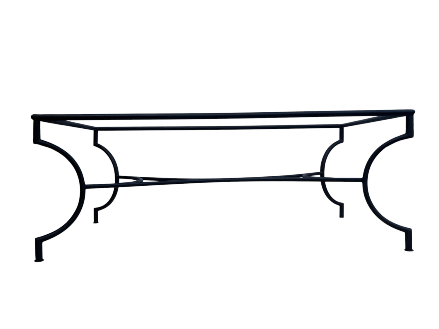 Wrought Iron Base for 40"x 80" Dining Tables