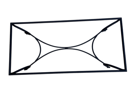 Wrought Iron Base for 40"x 80" Dining Tables