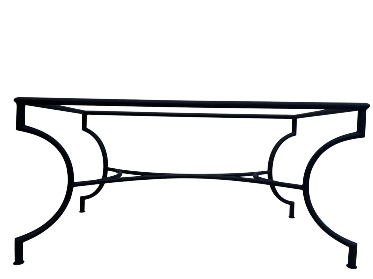 Wrought Iron Base for 36"x 63" Dining Tables