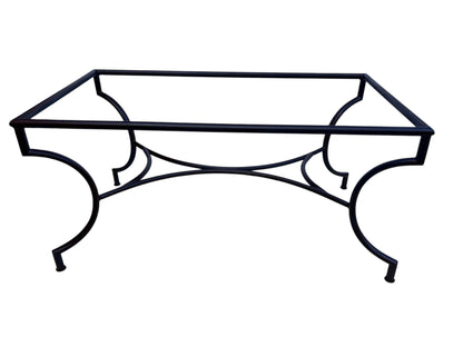 Wrought Iron Base for 36"x 63" Dining Tables