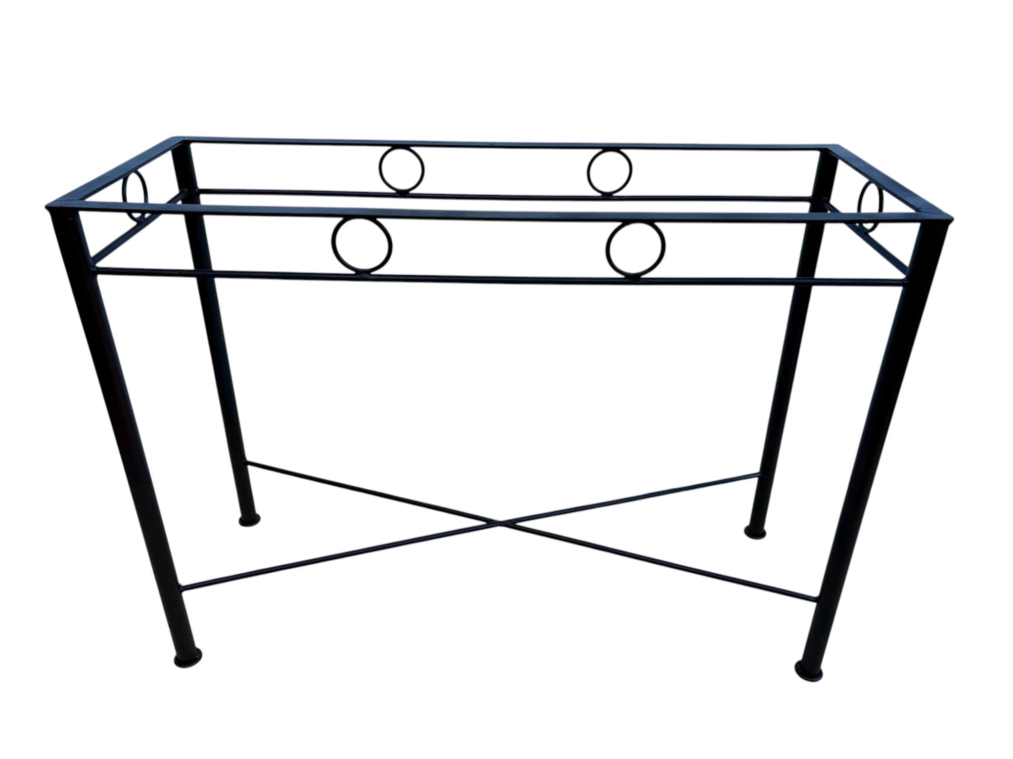 Wrought Iron Base for Long Console Table