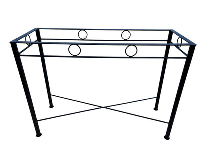Wrought Iron Base for Long Console Table