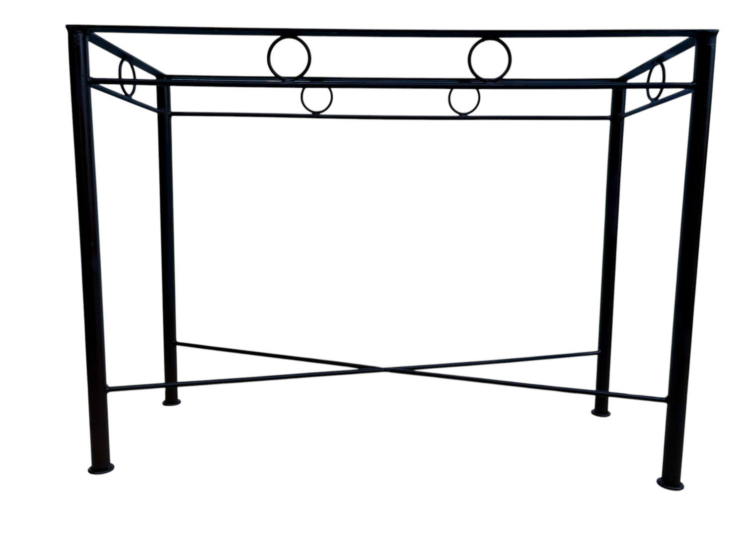 Wrought Iron Base for Long Console Table