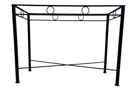 Wrought Iron Base for Long Console Table