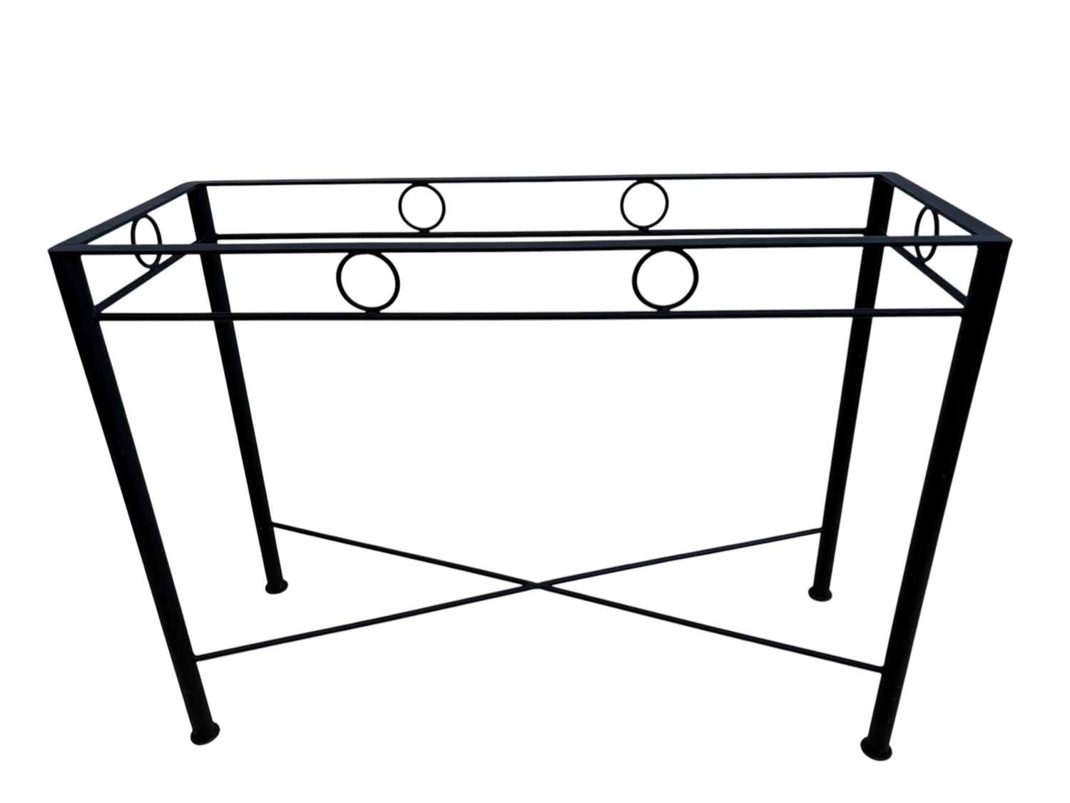 Wrought Iron Base for Long Console Table