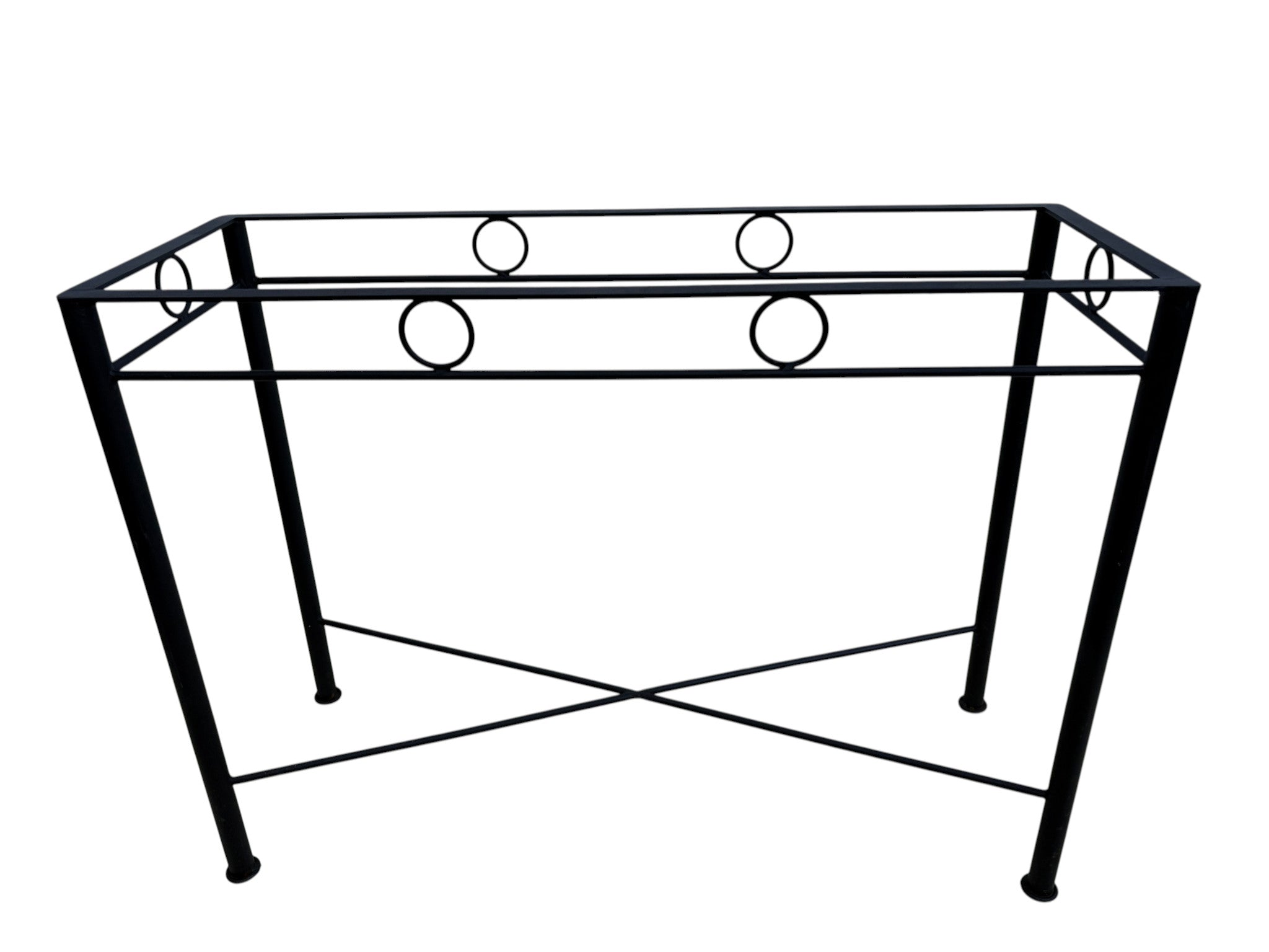 Wrought Iron Base for Long Console Table