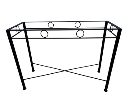 Wrought Iron Base for Long Console Table