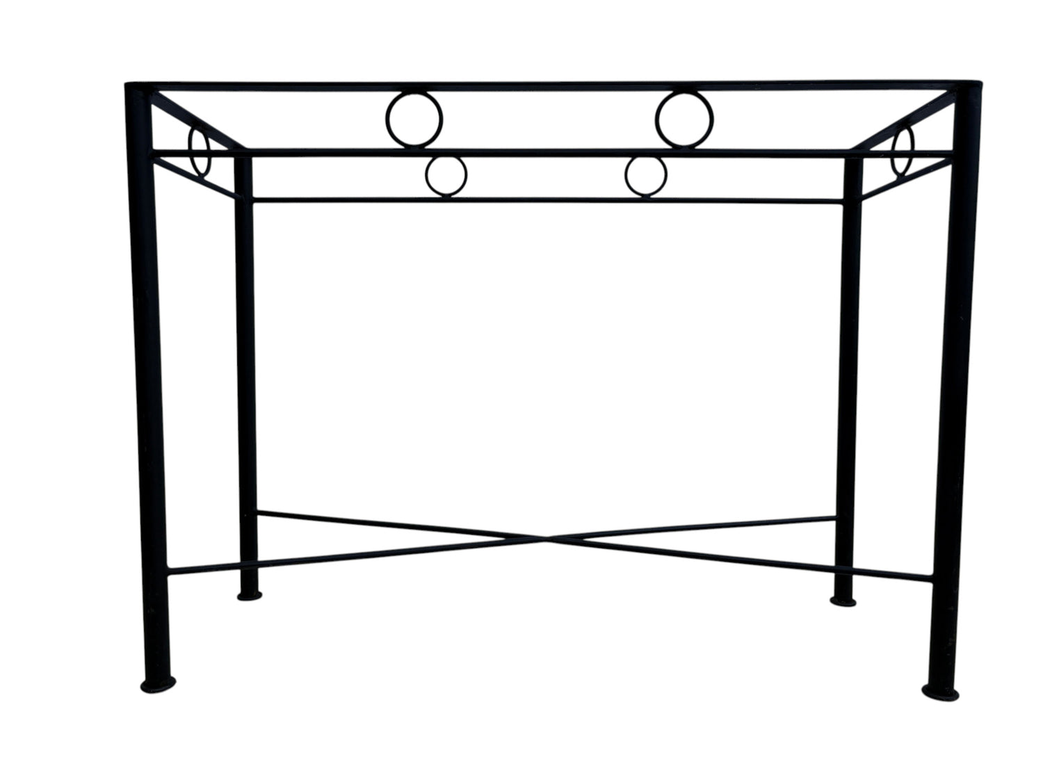 Wrought Iron Base for Long Console Table