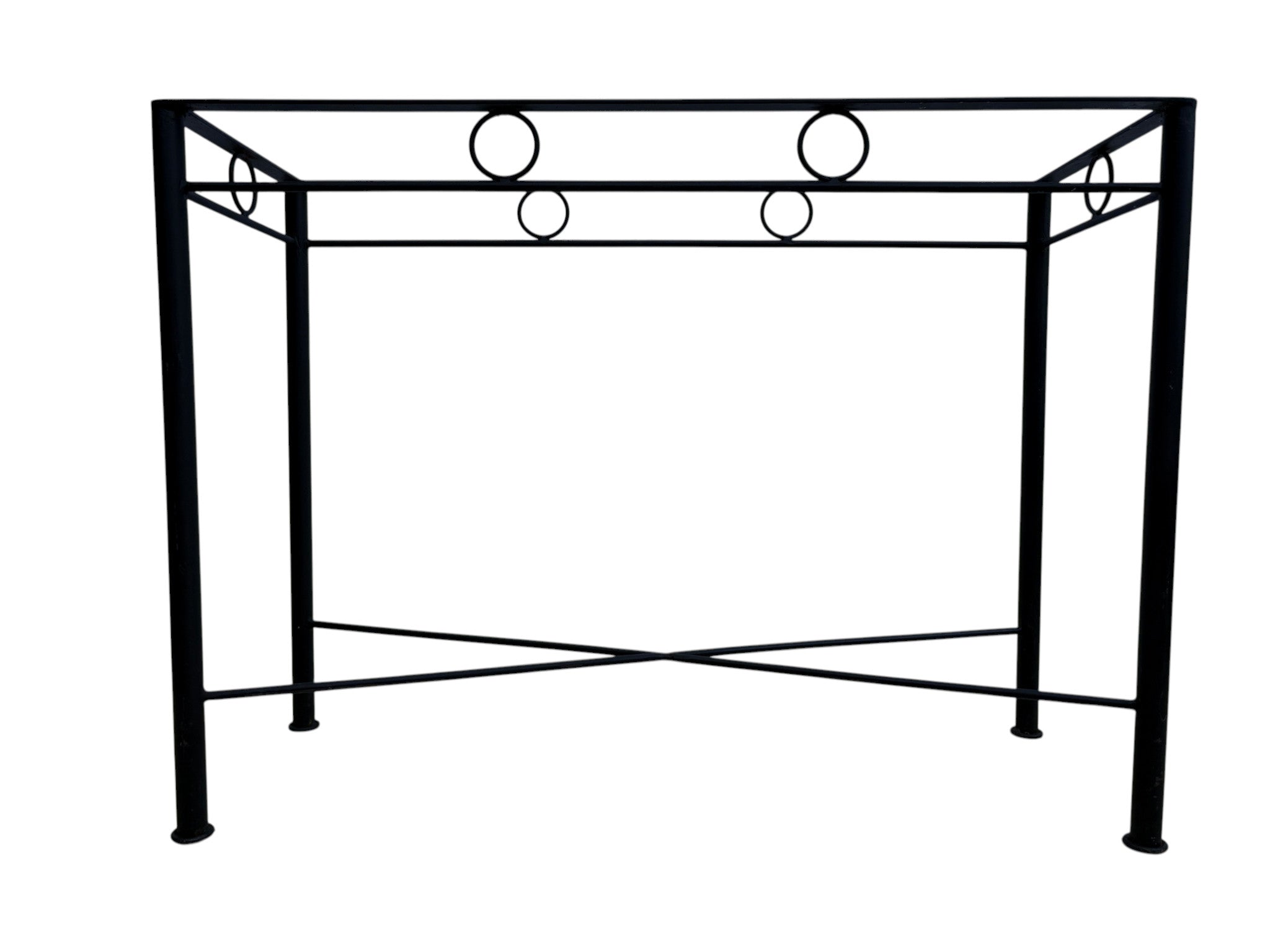 Wrought Iron Base for Long Console Table
