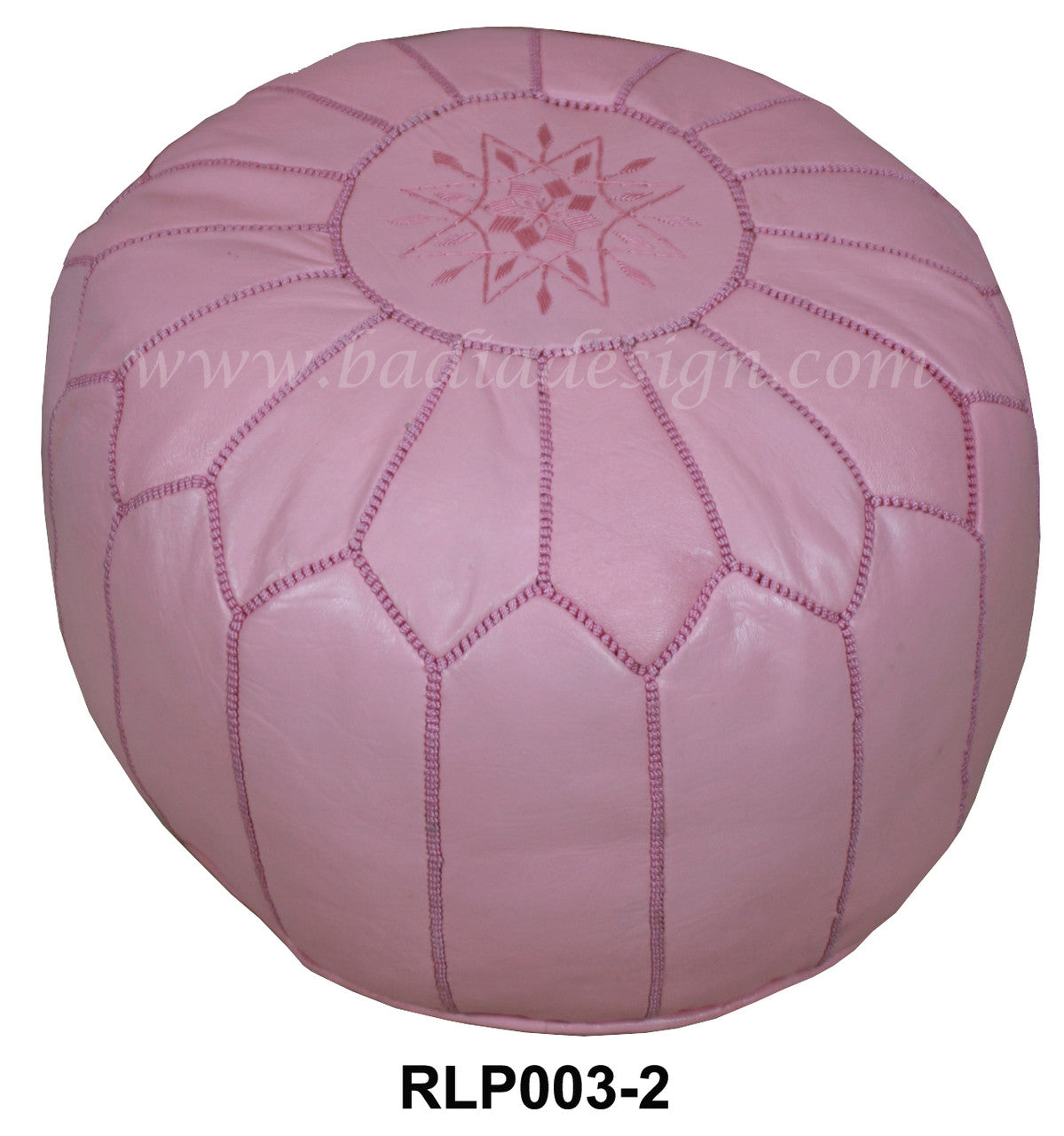 Premium Leather Moroccan Ottoman