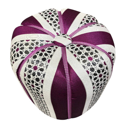 Moroccan Stuffed Fabric Pouf