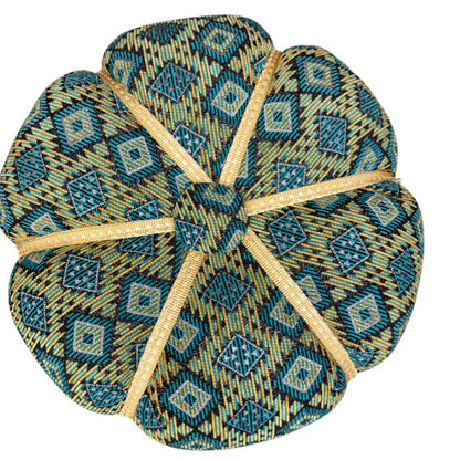 Moroccan Stuffed Fabric Pouf
