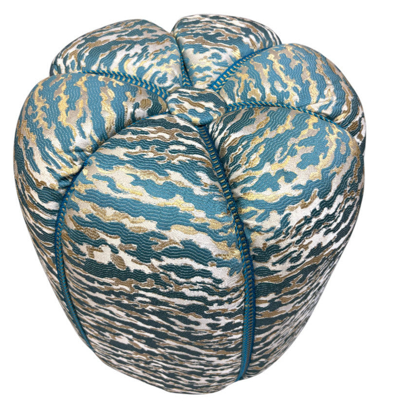 Moroccan Stuffed Fabric Pouf