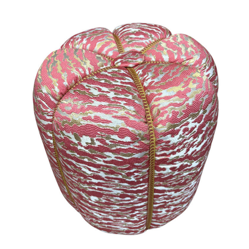 Moroccan Stuffed Fabric Pouf