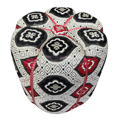 Moroccan Stuffed Fabric Pouf