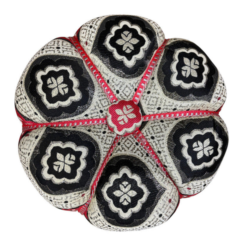 Moroccan Stuffed Fabric Pouf