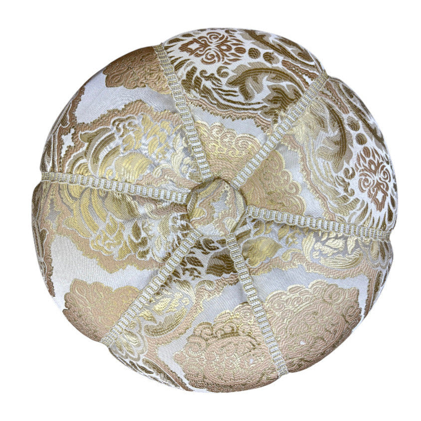 Moroccan Stuffed Fabric Pouf