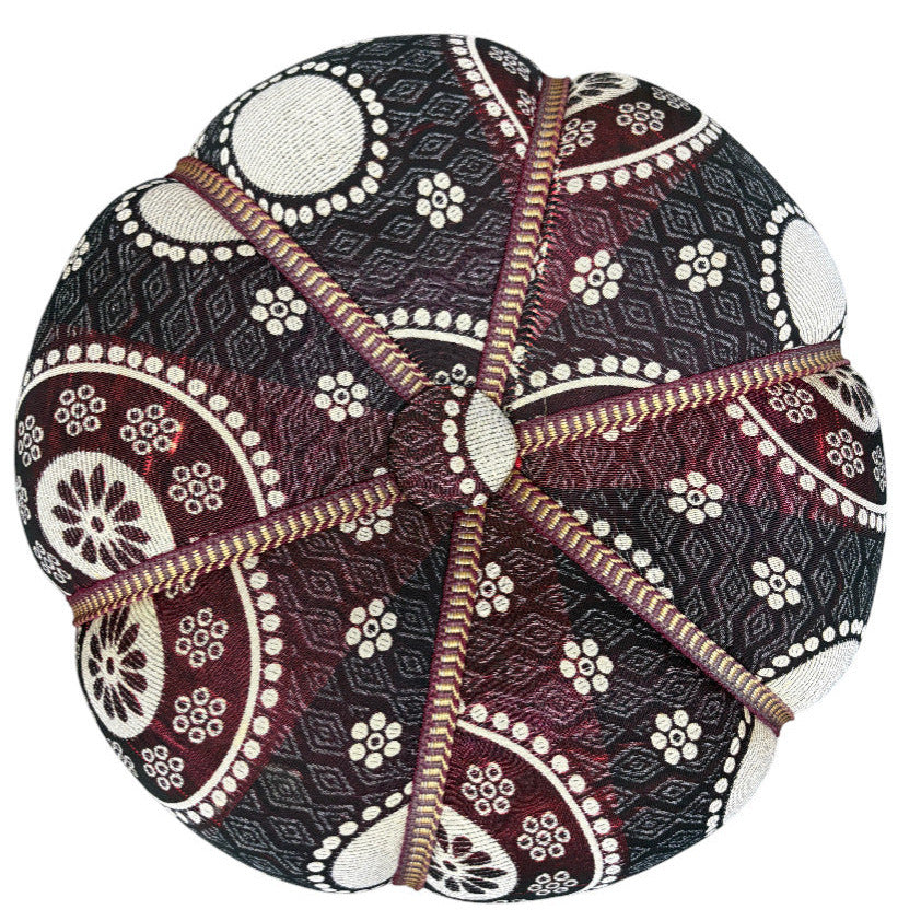 Moroccan Stuffed Fabric Pouf