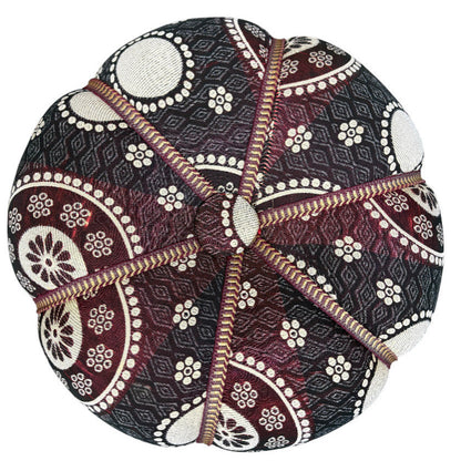 Moroccan Stuffed Fabric Pouf