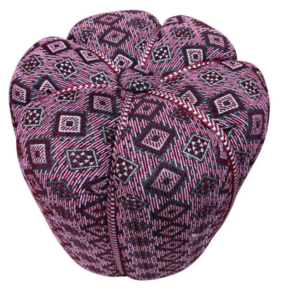 Moroccan Stuffed Fabric Pouf