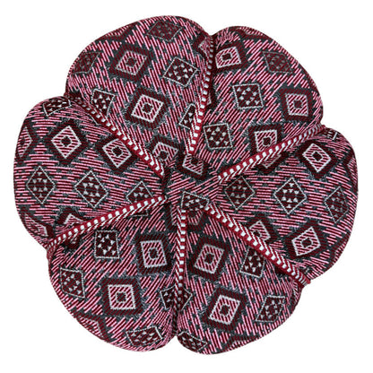 Moroccan Stuffed Fabric Pouf