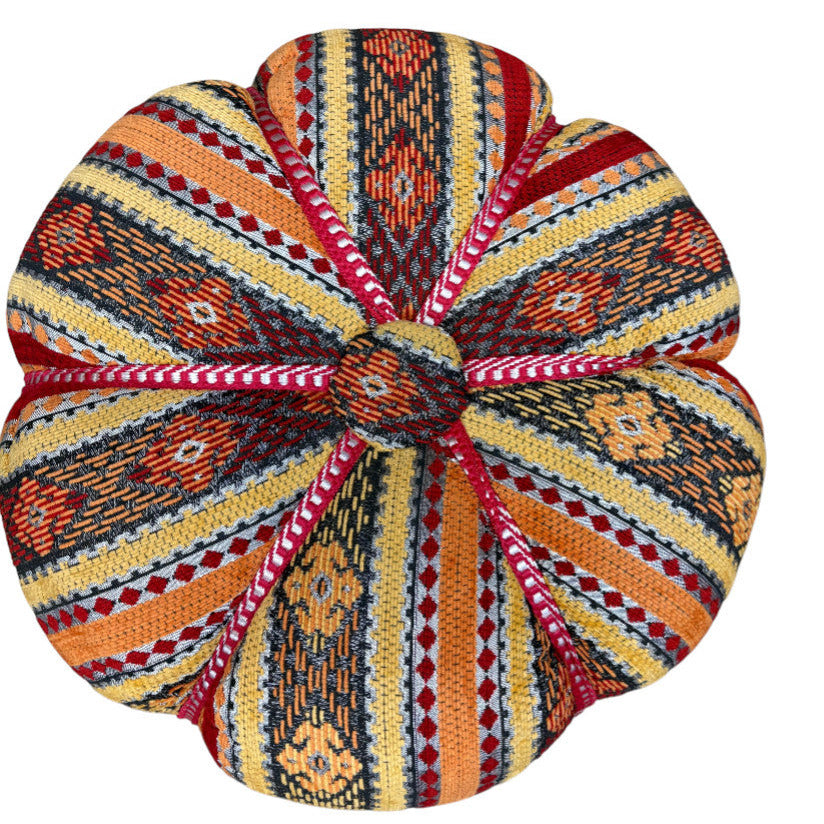 Moroccan Stuffed Fabric Pouf