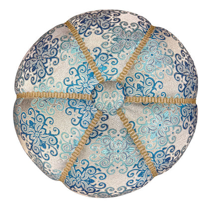 Moroccan Stuffed Fabric Pouf