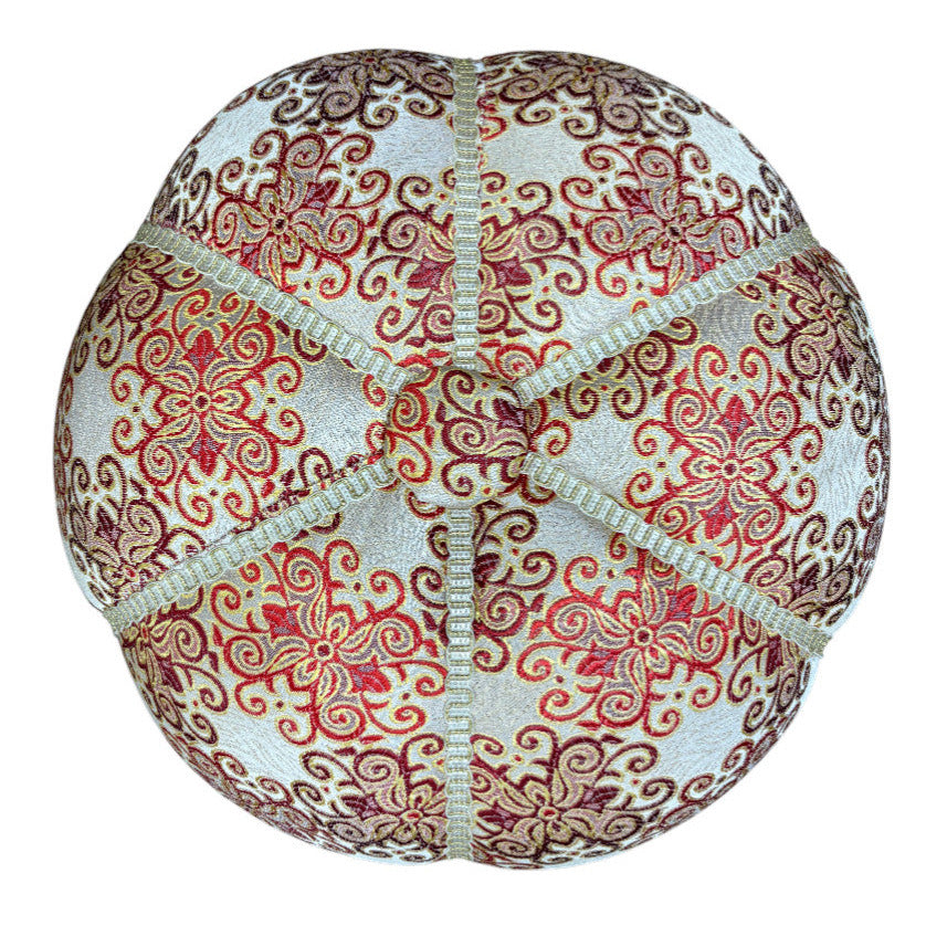 Moroccan Stuffed Fabric Pouf