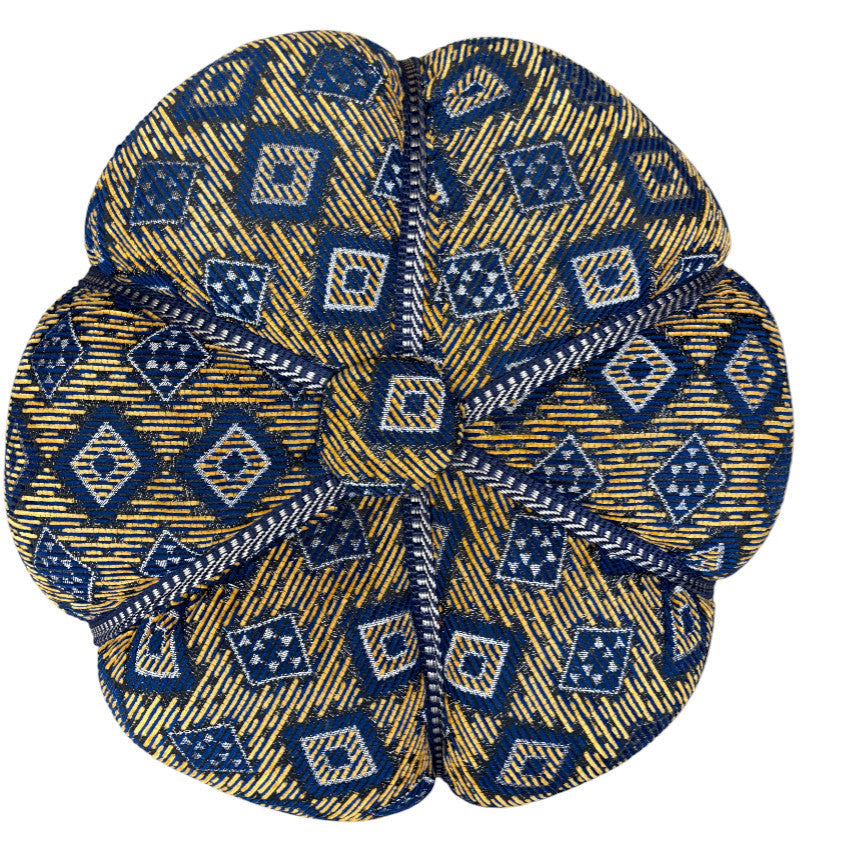 Moroccan Stuffed Fabric Pouf