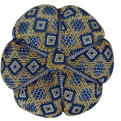 Moroccan Stuffed Fabric Pouf